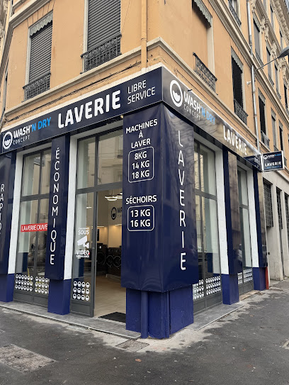Wash'n Dry Laverie Crs Tolstoï, Laverie Automatique à Villeurbanne