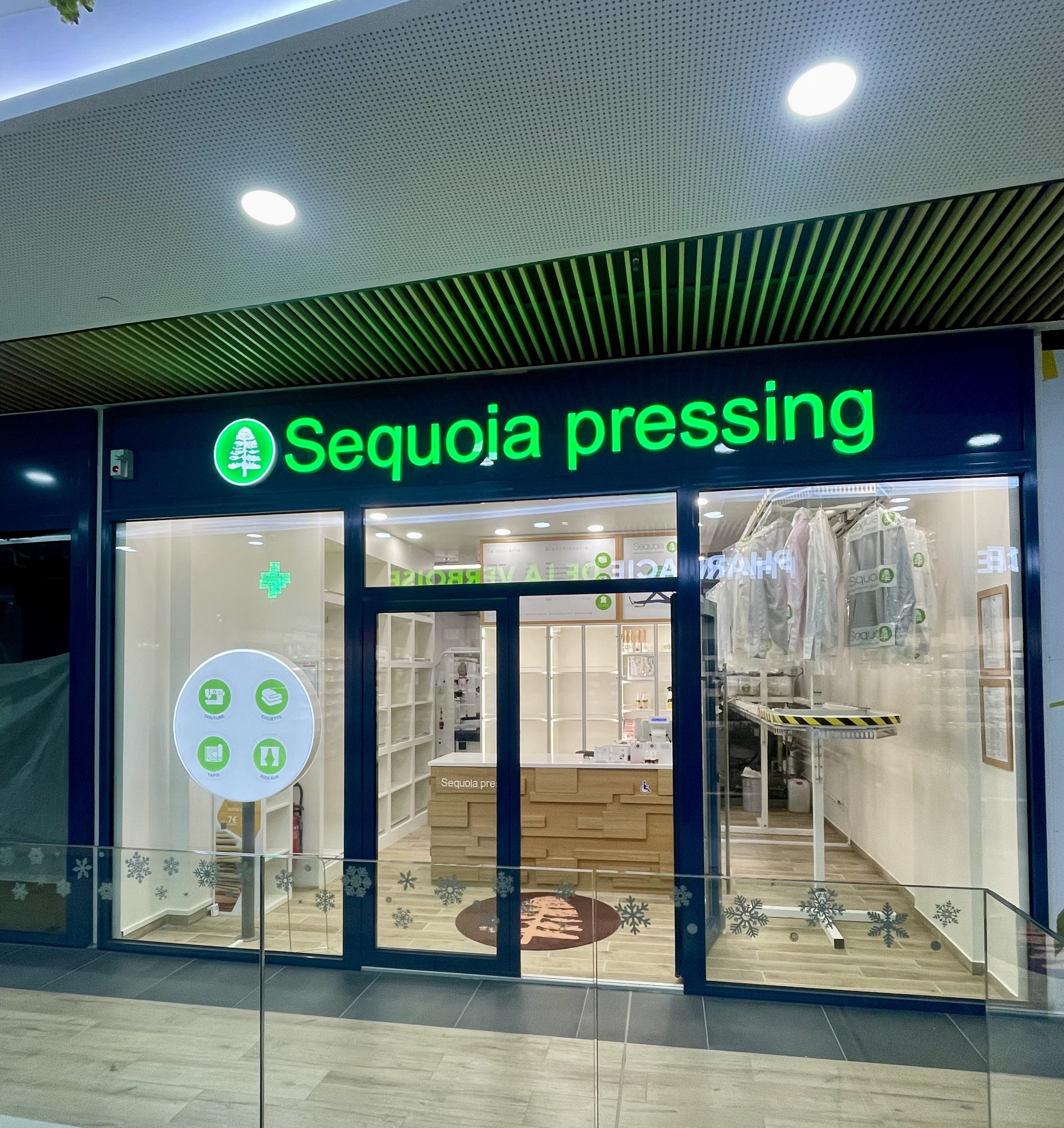Sequoia Pressing, Blanchisserie à Garches