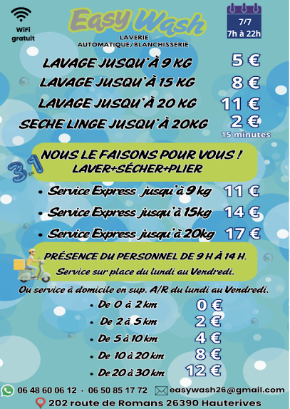 Easywash Laverie Automatique à Hauterives
