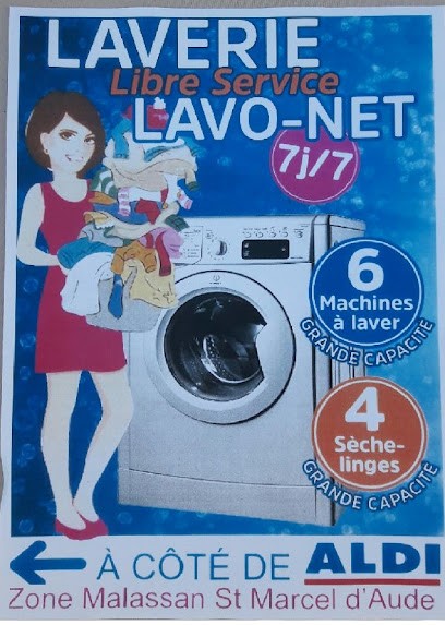 Lavo-net, Laverie Automatique à Saint-Marcel-sur-Aude