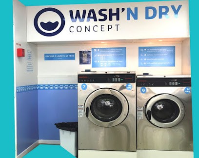 Laverie Wash'N Dry, Laverie Automatique à Nanterre